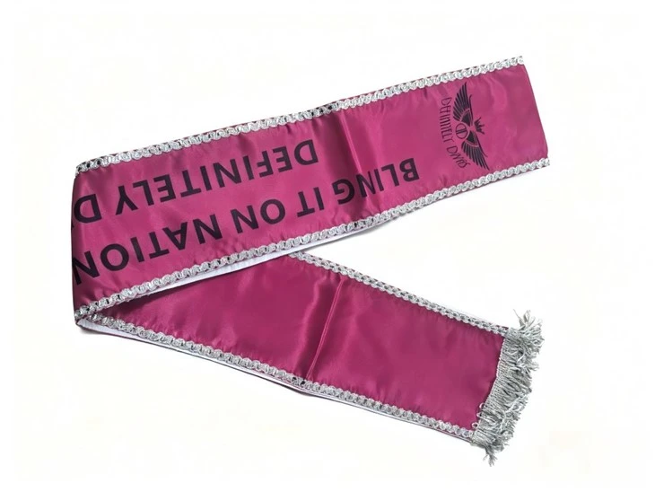 Beauty Pageant Sash factory